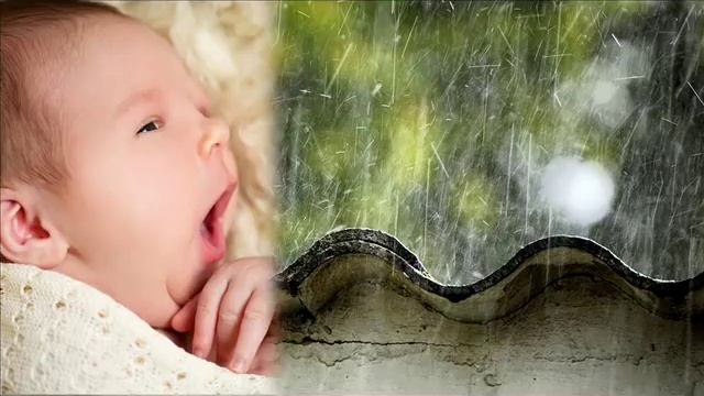 Zvuky deště. Bílý šum - zvuk k uspávání dětí смотреть онлайн