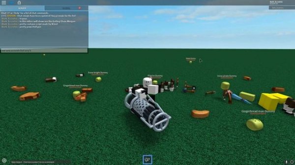 Roblox Script Showcase Episode#924/N3xul Gatling Chain Minigun