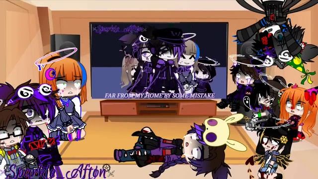 Afton Family + Some Others React to William Afton / Burn Down This Place / FNAF / Sparkle_Aftøn смотреть онлайн