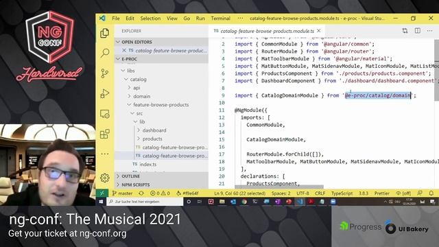 Domain-Driven Design and Angular | Manfred Steyer | ng-conf: Hardwired смотреть онлайн