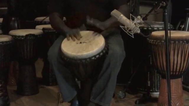 Stallion 12" Professional Djembe Demonstration by Michael Wimberly смотреть онлайн