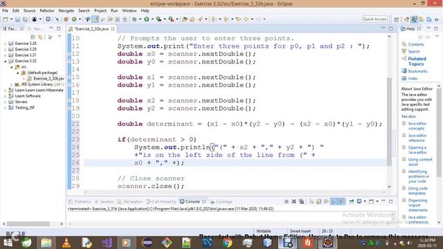 Introduction To Java Programming Exercise 3 32b смотреть онлайн