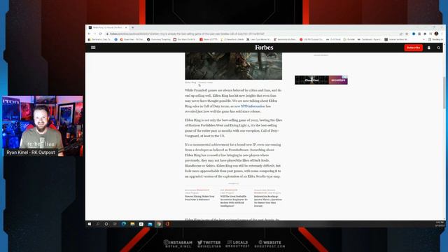Elden Ring SMASHES Sales Records! | Best Selling Game Of The Past YEAR (Other Than Call Of Duty) смотреть онлайн