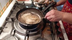 Щука жареная/чистка,потрошение,разделка