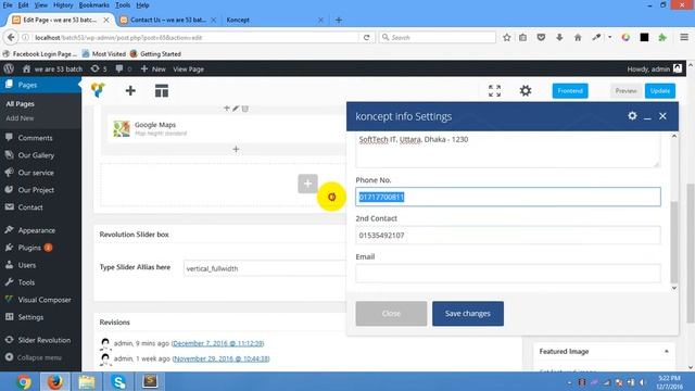 WordPress premium Theme Development 10 (contact us page development) смотреть онлайн