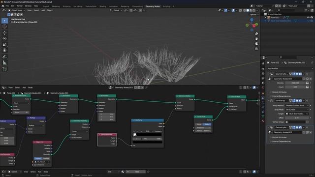 Power of Geometry Nodes Blender Wireframe Tutorial - Part 4 смотреть онлайн