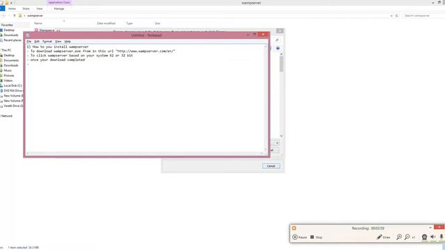 How to you download and install wampserver in windows (32 and 64 bit) step by step - Part 1 смотреть онлайн