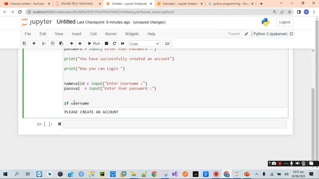 USERS INPUTS VALIDATION USING PYTHON смотреть онлайн