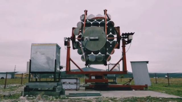 Черенковский телескоп гамма-обсерватории TAIGA (Тункинская долина, республика Бурятия) смотреть онлайн