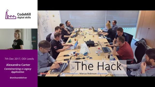 Alex Carter - Containerisation Hack of a Legacy Software Solution - CodeMill digital skills смотреть онлайн