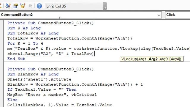 userform in excel vba - 4 | Search смотреть онлайн