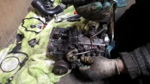 Мерседес Vito 638 2.3 TD проверка ТНВД на работоспособность плунжерных пар.