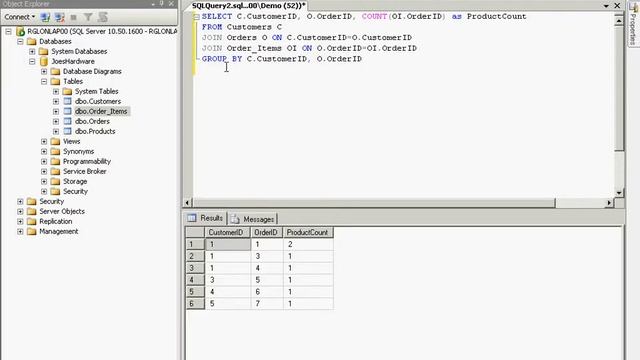 "SQL Fundamentals" 6 of 7 Lesson 5: Select Queries With Aggregate Functions by @booleanlogical смотреть онлайн