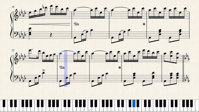 Maria Szymanowska : Contre-danse en La Bémol Majeur Piano Sheet смотреть онлайн