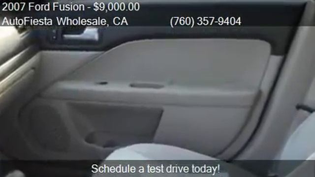 2007 Ford Fusion I-4 SE 4dr Sedan for sale in Calexico, CA 9 смотреть онлайн