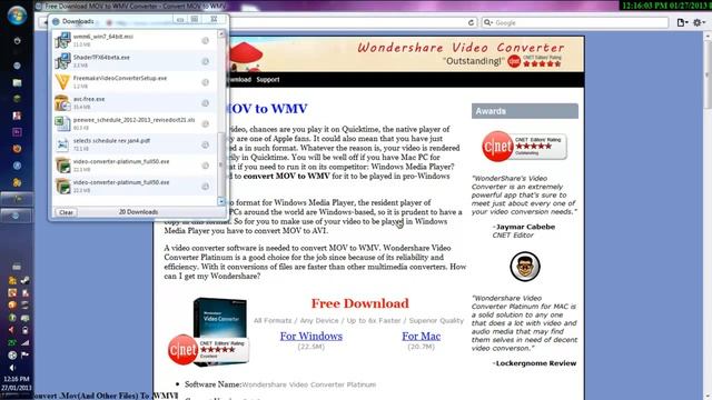 How to Convert .Mov files into .Wmv Files смотреть онлайн