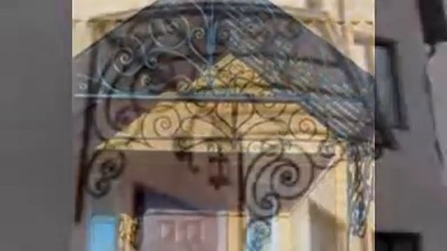 Козырьки, навесы. ROSSKOVKA.RU 951-874-16-91 смотреть онлайн