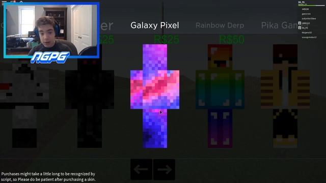 CRAFTBLOX GOT REVAMPED... *CHANGE YOUR SKIN* (Roblox) смотреть онлайн