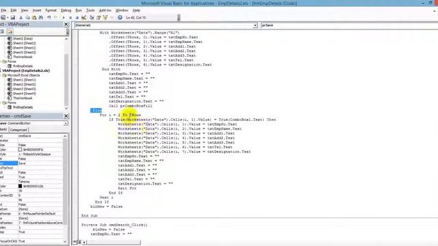 How To Create A Simple Database In Excel VBA смотреть онлайн