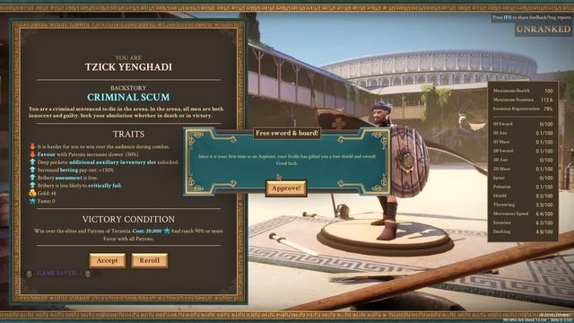 We Who Are About to Die - Sandbox Gladiator Arena Action RPG смотреть онлайн