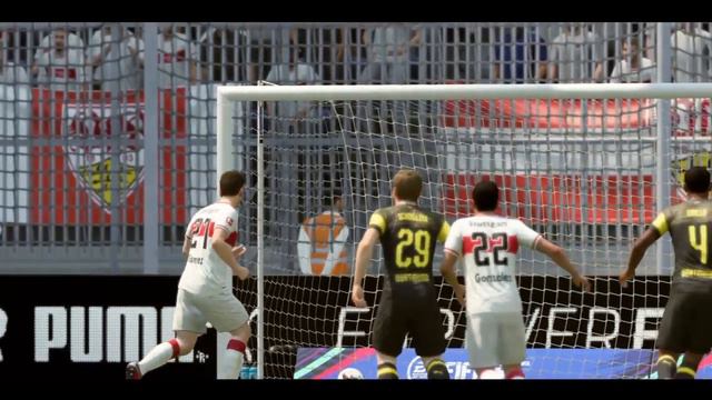VFB Stuttgart VS Borussia Dortmund смотреть онлайн