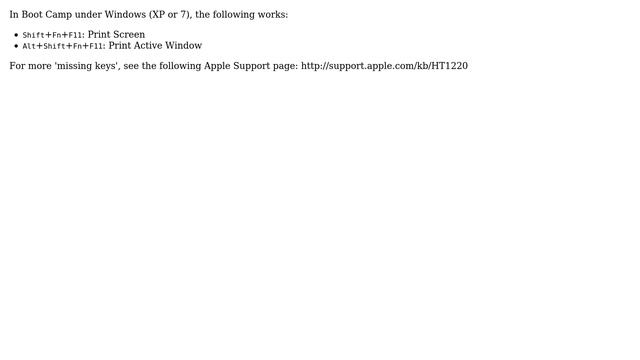 Is there a "Print Screen" command in Boot Camp on a MacBook Pro? (4 Solutions!!) смотреть онлайн