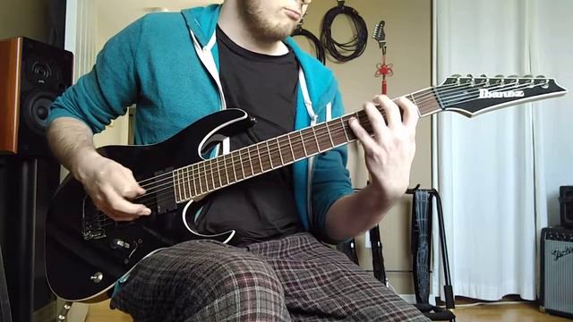 TesseracT -- Dystopia (Guitar Cover) смотреть онлайн
