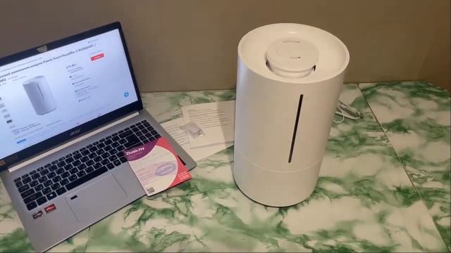 Распаковка — Ультразвуковой увлажнитель воздуха Xiaomi Smart Humidifier 2 смотреть онлайн