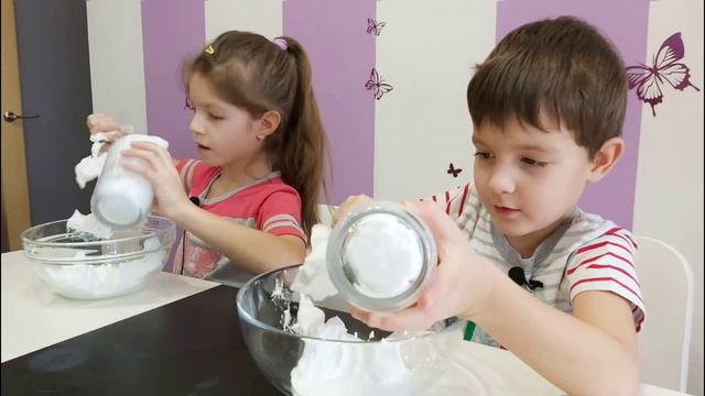 СЛАЙМ ЧЕЛЛЕНДЖ от Саши и Сёмы. Как сделать слайм правильно??? смотреть онлайн