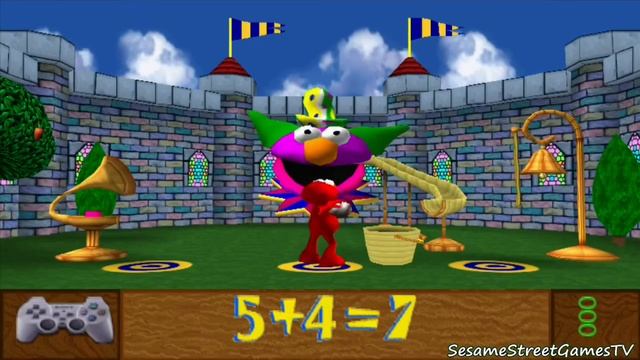 Sesame Street Elmo's Math Quiz 123 Number Journey смотреть онлайн