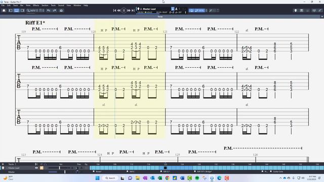 Sylosis - Teras | Riff By Riff [Guitar Tabs]