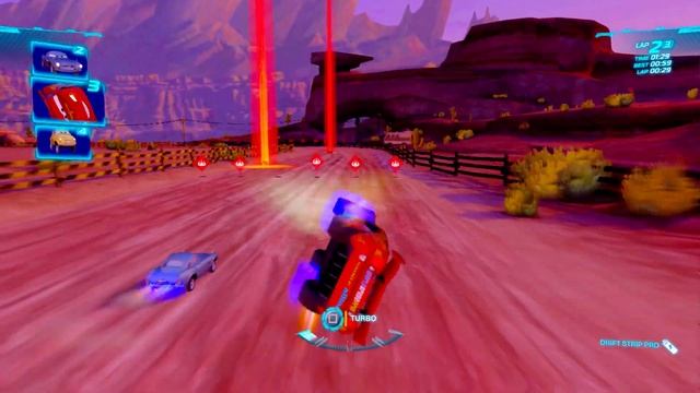 Cars 2 The Video Game | Lightning McQueen - Battle Race (SQ 5 Racers) | Radiator Sprint 3 Laps смотреть онлайн