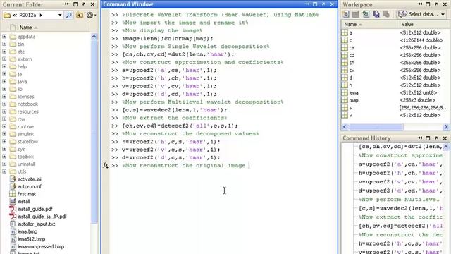 Haar Wavelet Transform using Matlab смотреть онлайн
