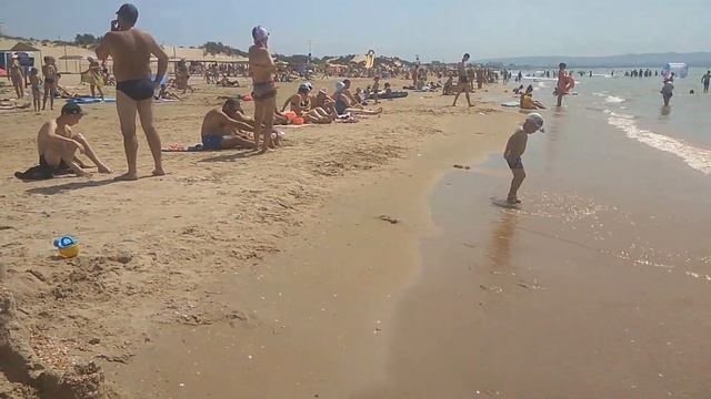 Пляж пансионата Фея в Анапе. Видео официального пляжа в Джемете смотреть онлайн