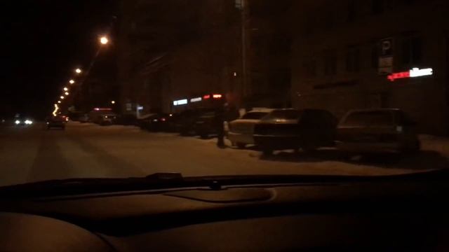 Вид изнутри бункера ночью.Тонировка Llumar смотреть онлайн