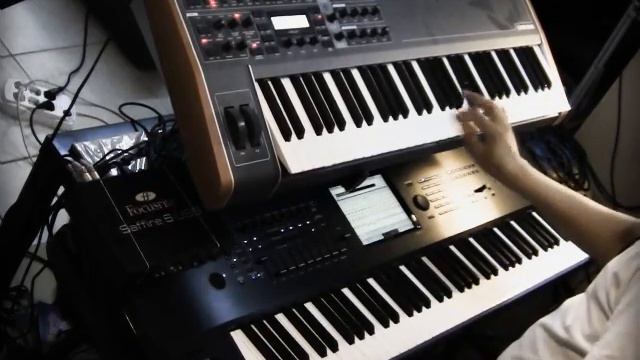 ACCESS VIRUS TI2 VA SYNTH + KORG KRONOS 73 WORKSTATION | Jam смотреть онлайн