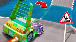 СМОЖЕТ ЛИ ВИНТЕЦ ИЗ ТАЧЕК ПРОЕХАТЬ БОЛЬШУЮ ЛУЖУ В ГТА 5 МОДЫ! ЭКСПЕРИМЕНТЫ В GTA 5 ВИДЕО MODS