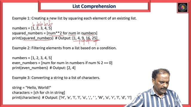 Nested List in python by Mr. S Anjanayya смотреть онлайн
