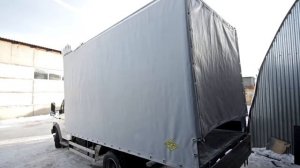Тент, сдвижная крыша и каркас на грузовик Газон-Next из Новокузнецка