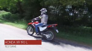 TEST DRIVE HONDA XR 190 L
