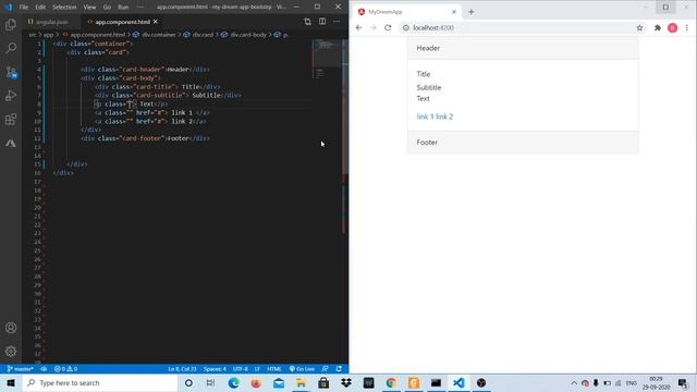 Bootstrap 4 | Card смотреть онлайн