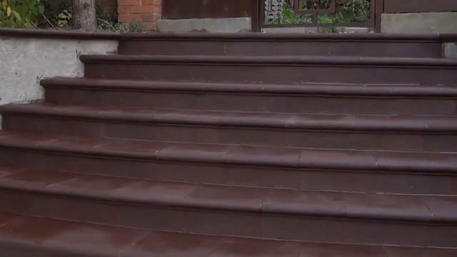 Ступени WeEco, готовое крыльцо