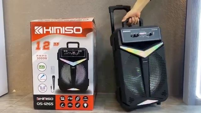 QS-1265 portable wireless bluetooth speaker смотреть онлайн