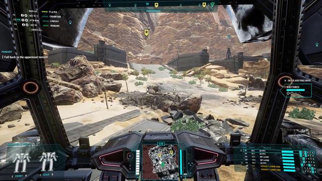 MechWarrior 5 - The Crucible (final campaign mission), kill all 'Mechs - Marauder II 4A смотреть онлайн