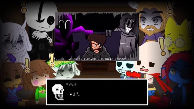 Undertale & Earthbound React To ENCOUNTER Z-MIXED || Part4/5 {前編} {First part} (日本語&English) смотреть онлайн
