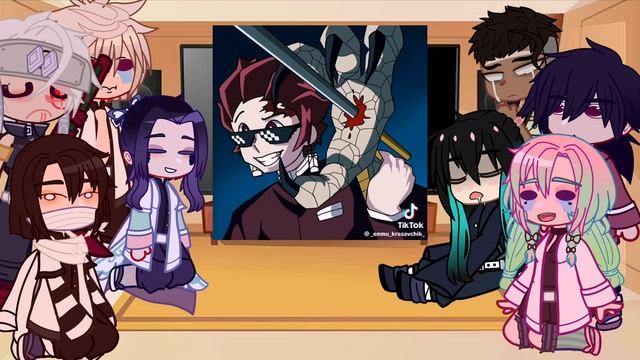 •Реакция хаширо на танджиро• //•гача клуб•\\