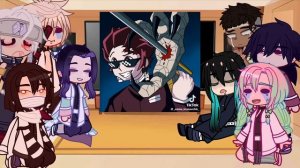 •Реакция хаширо на танджиро• //•гача клуб•\\