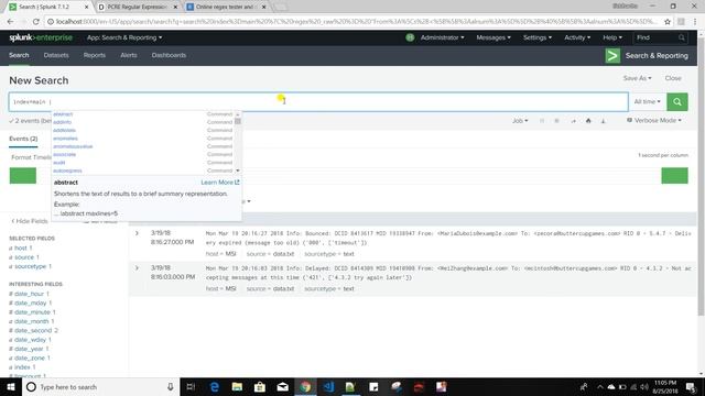 Splunk Commands: "rex" vs "regex" vs "erex" command detailed explanation(Part II) смотреть онлайн