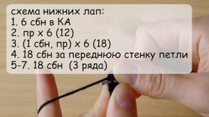 МК Панда | Вязаная панда крючком - подробное описание игрушки, схема амигуруми | Crochet Toy Panda