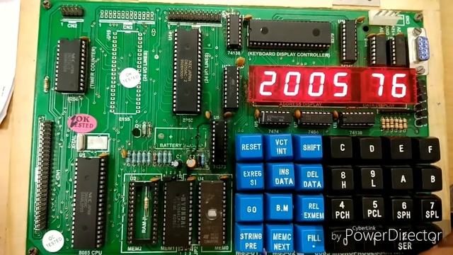 Micro processor 8085. Adding two 8 bit numbers. Addition of two 8 bit numbers. смотреть онлайн